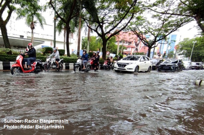 banjir rob banjarmasin